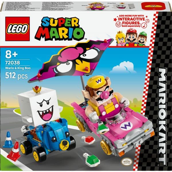 LEGO Super Mario Mario KartTM Wario e Rei Bu - 72038
