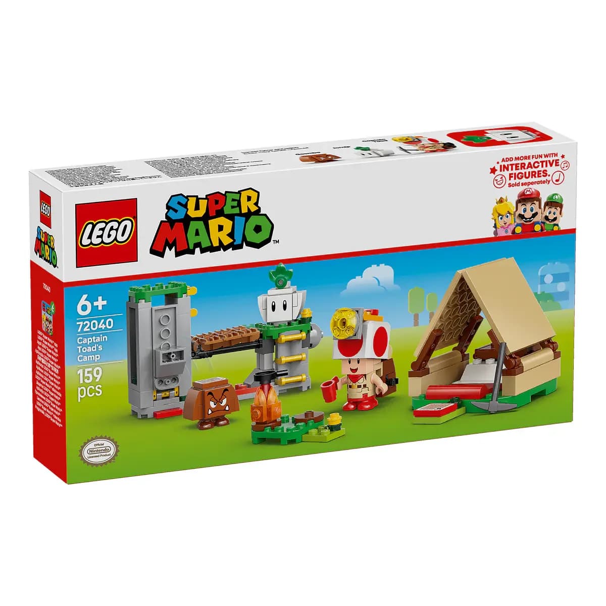 LEGO Super Mario Acampamento do Capitão Toad - 72040