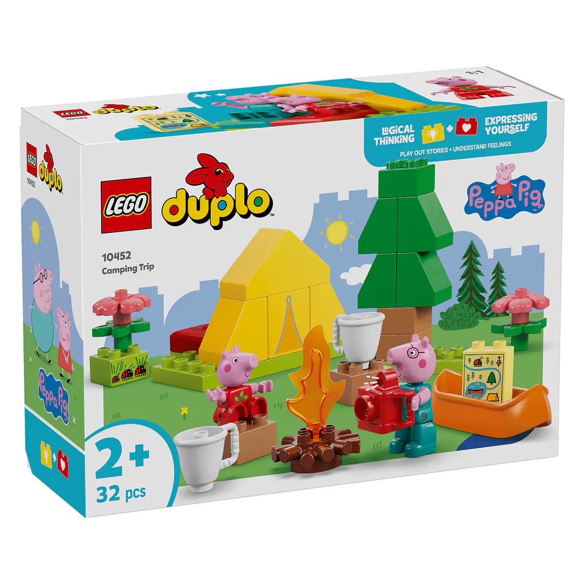 LEGO Duplo Excursão Campestre Peppa Pig - 10452