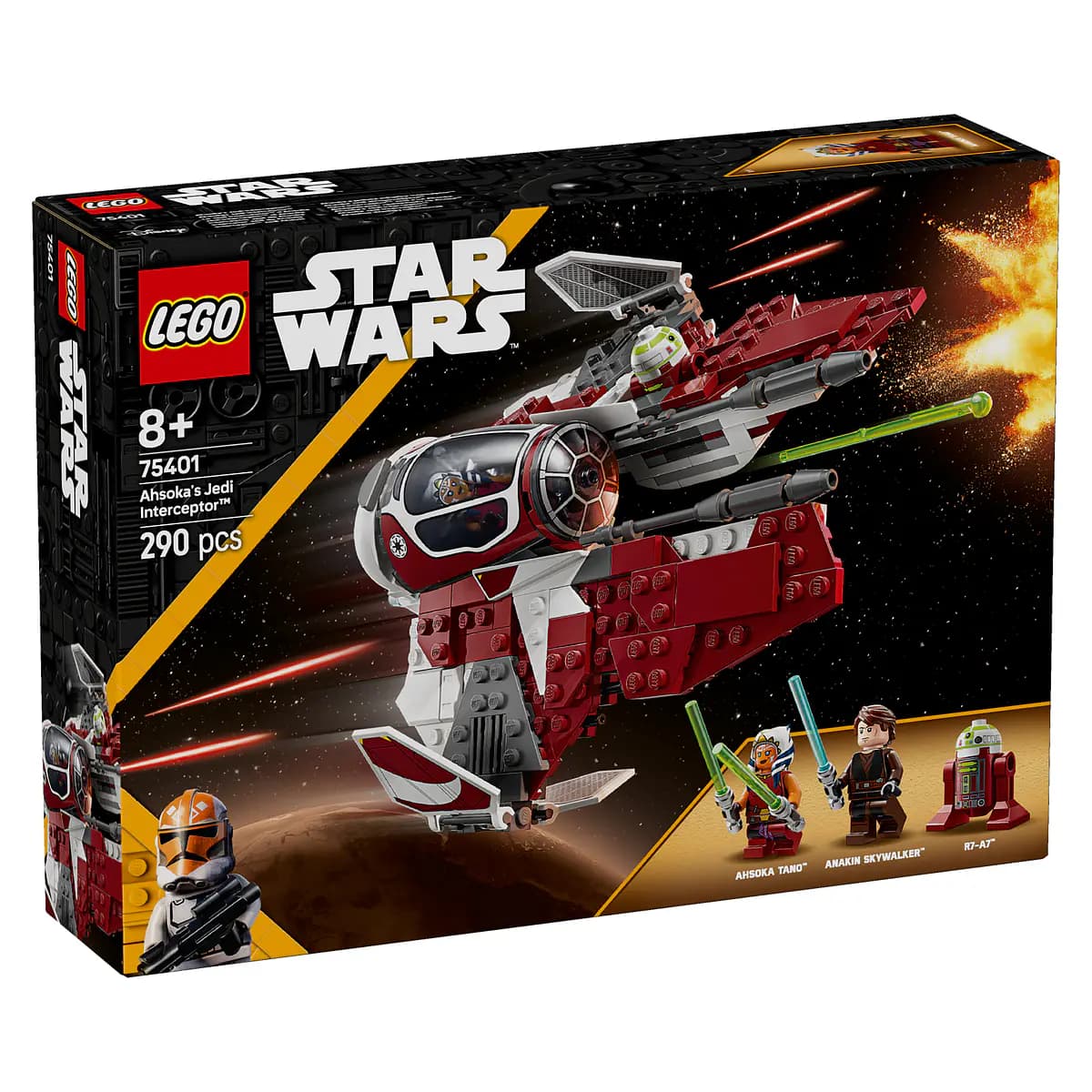 LEGO Star Wars Intercetor Jedi da Ahsoka - 75401
