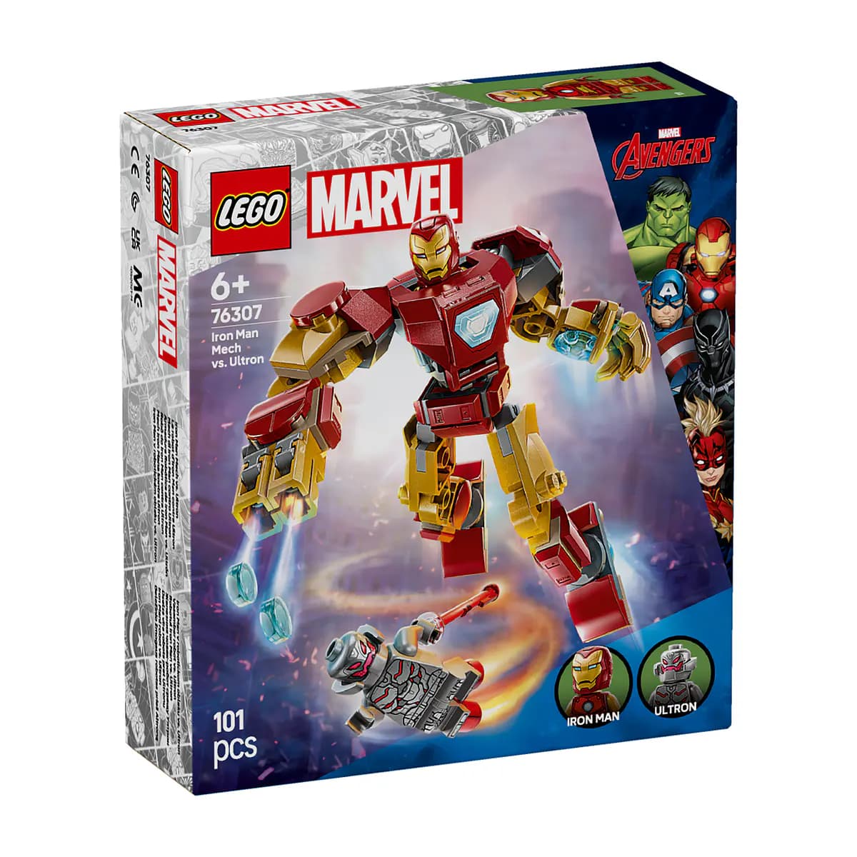 LEGO Marvel Robô do Iron Man contra Ultron - 76307