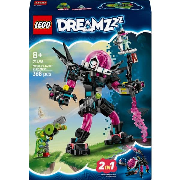 LEGO DREAMZzz Mateo contra Robô de Cérebro Cibernético - 71495