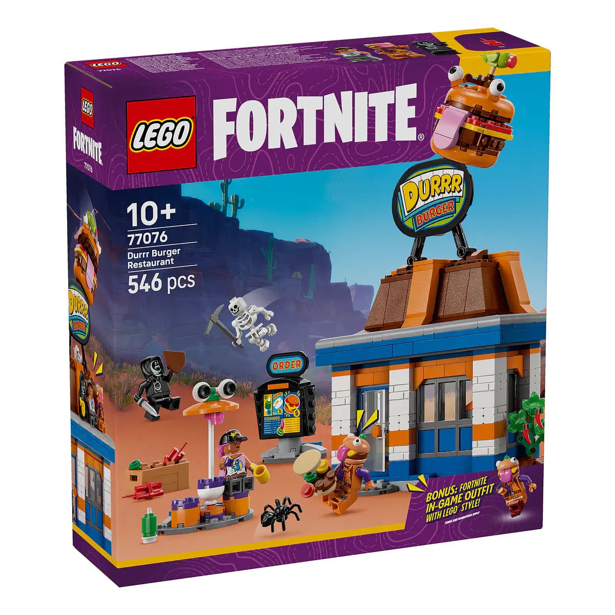 LEGO Fortnite Restaurante do Durrr Burger - 77076
