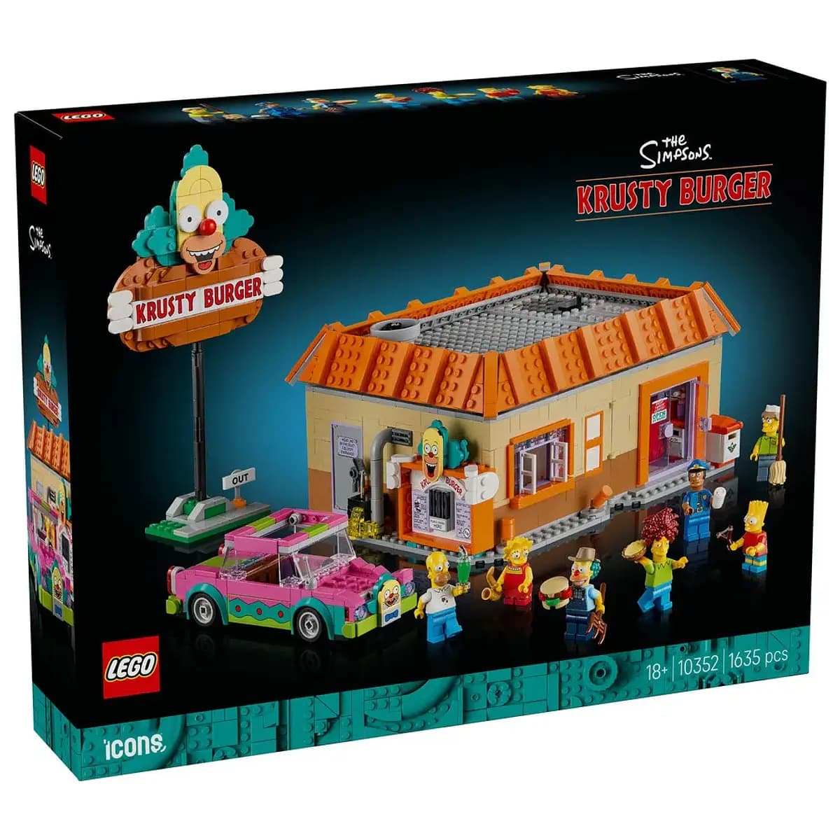 LEGO Icons The Simpsons Krusty Burger - 10352
