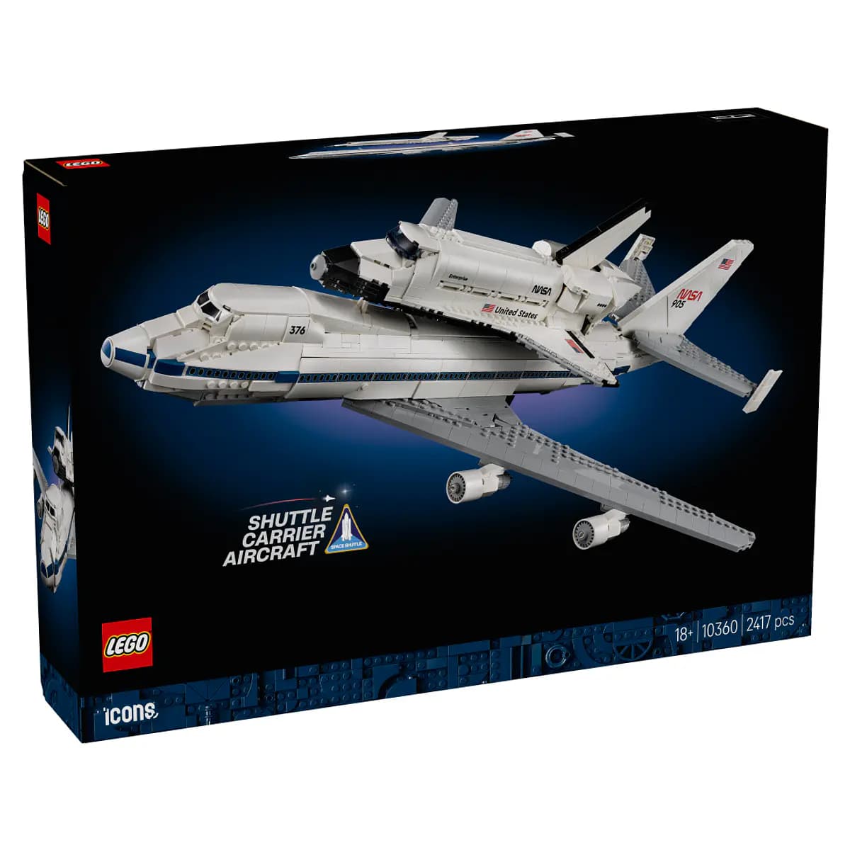 LEGO Icons Aeronave de Transporte de Vaivém - 10360