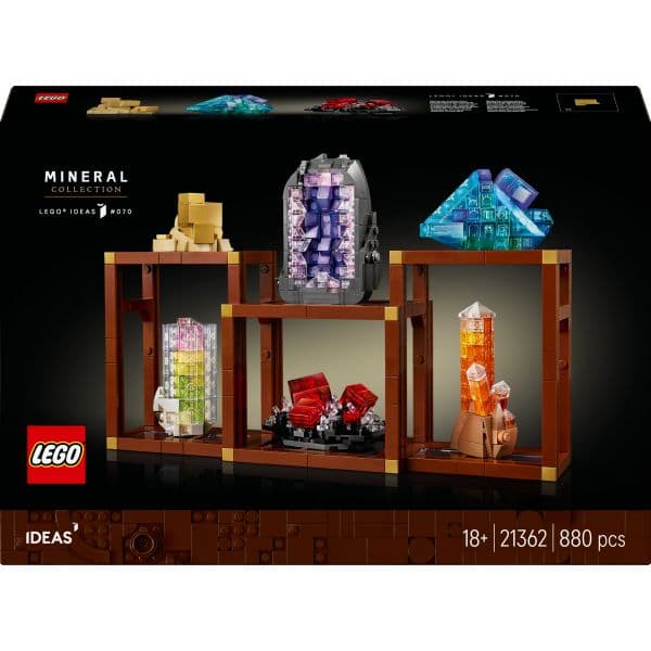 LEGO Ideas Coleção de Minerais - 21362