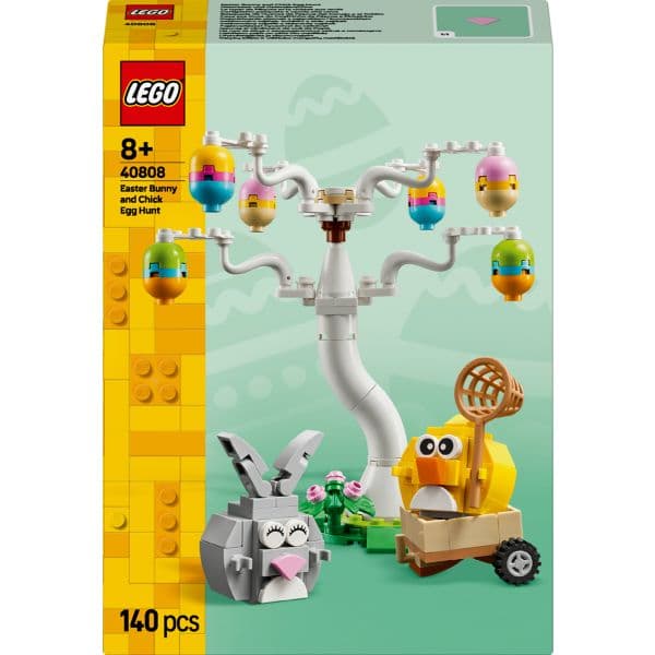 LEGO Caça aos Ovos do Coelhinho da Páscoa e Pintainho - 40808