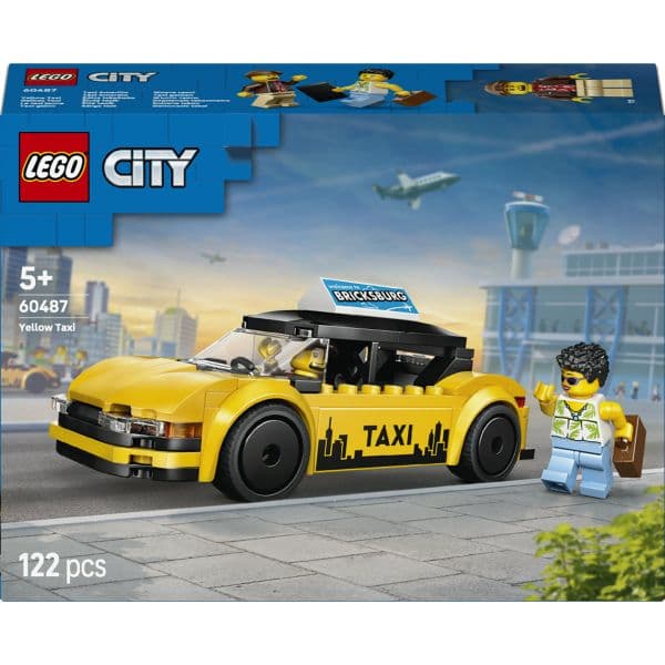 LEGO City Táxi Amarelo - 60487