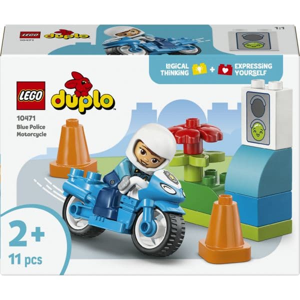 LEGO Duplo Town Mota da Polícia Azul - 10471