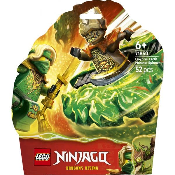 LEGO Ninjago Lloyd contra Spinner de Monstro de Terra - 71850