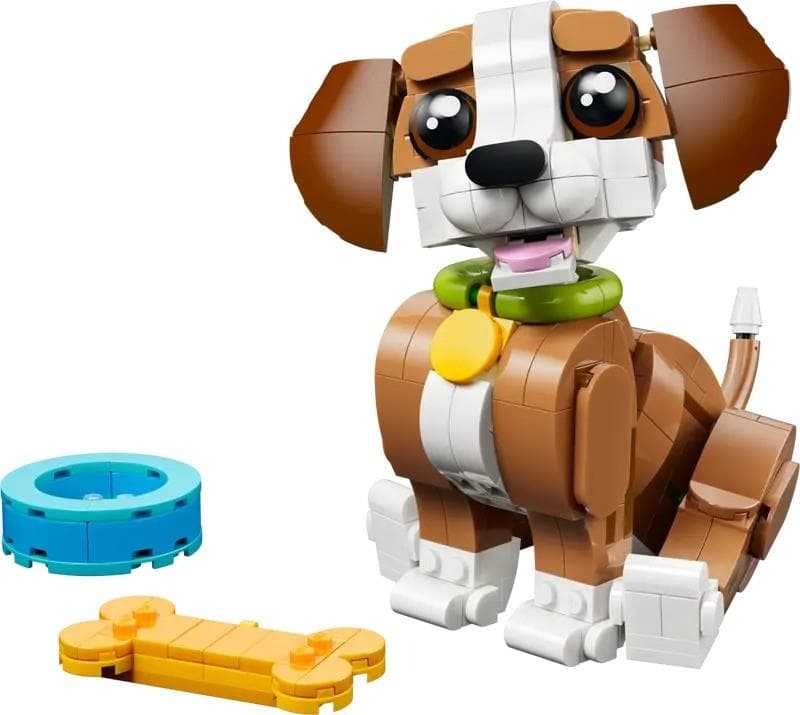 LEGO Creator 3-in-1 Animais Adoráveis: Cachorrinho Brincalhão - 31382