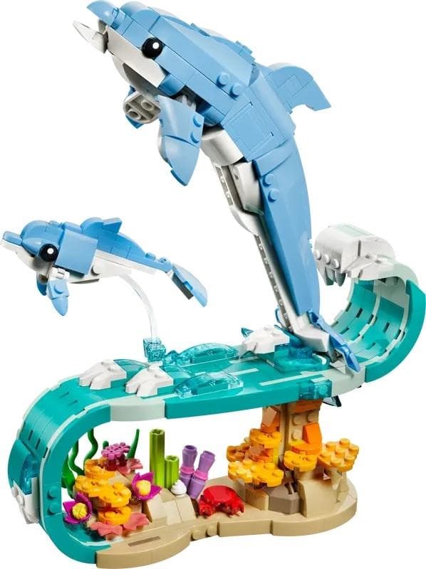 LEGO Creator 3 em 1 Animais Marinhos: Golfinhos Encantadores - 31385
