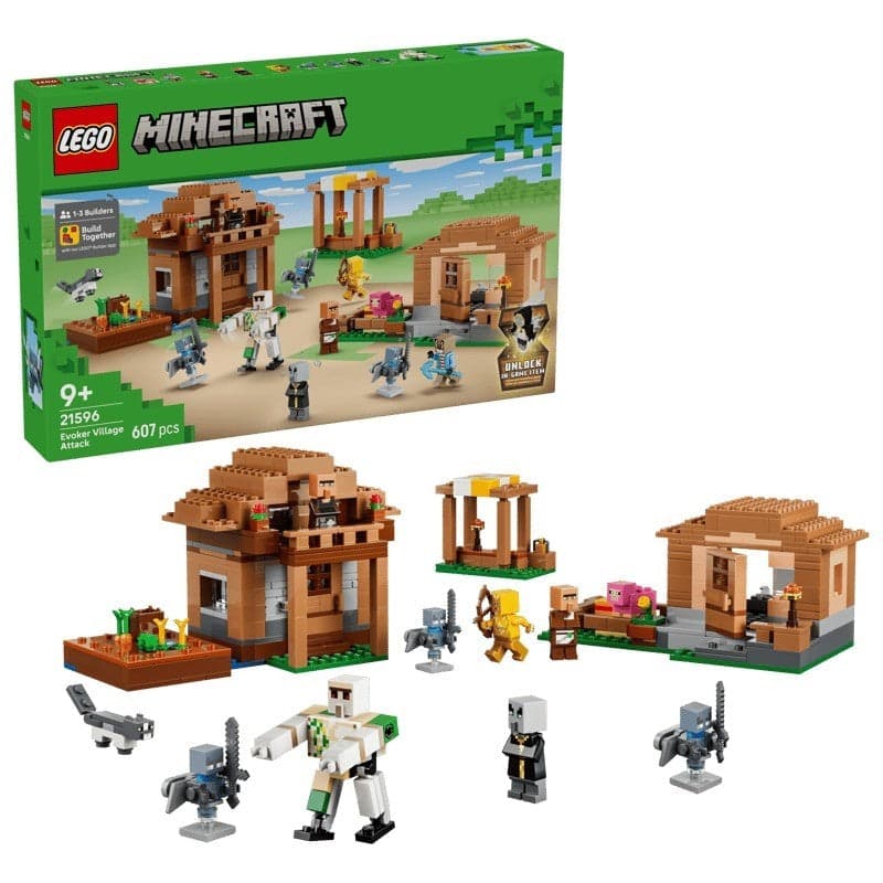 LEGO - ATAQUE À ALDEIA DO EVOCADOR 21596