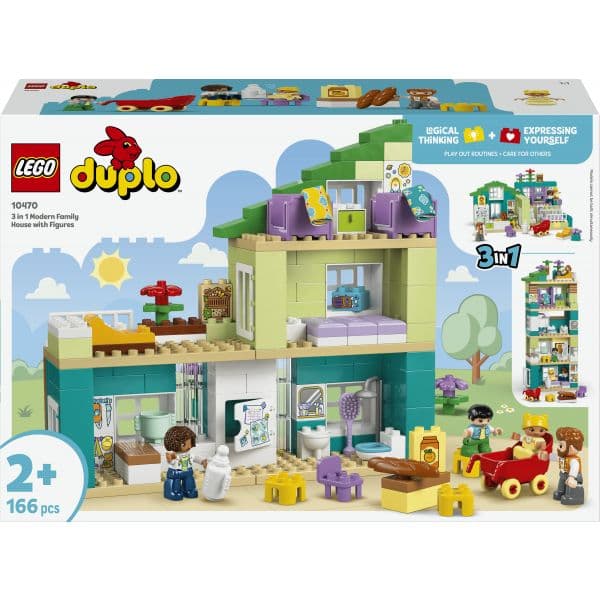 LEGO Duplo Town Casa de Família Moderna 3 em 1 - 10470