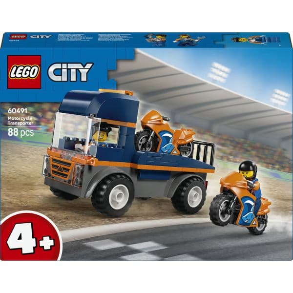 LEGO City Camião de Transporte de Motas - 60491