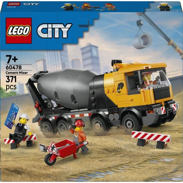 LEGO City Camião com Betoneira - 60478