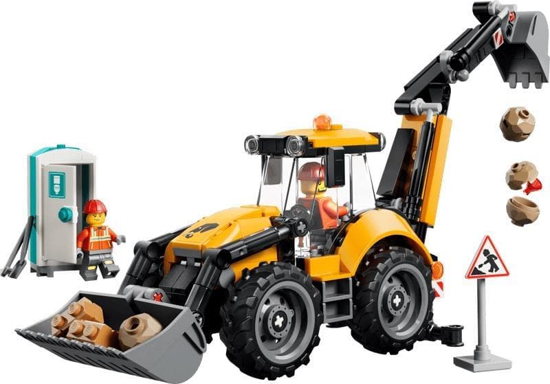 LEGO - RETROESCAVADORA AMARELA 60480