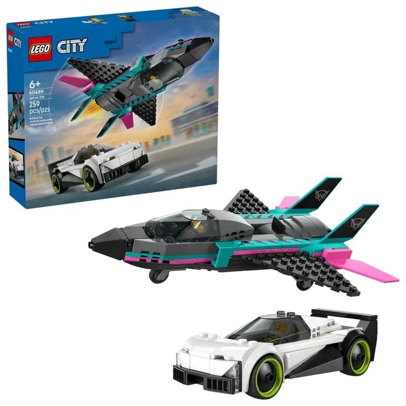 LEGO City Jato Contra Carro - 60489