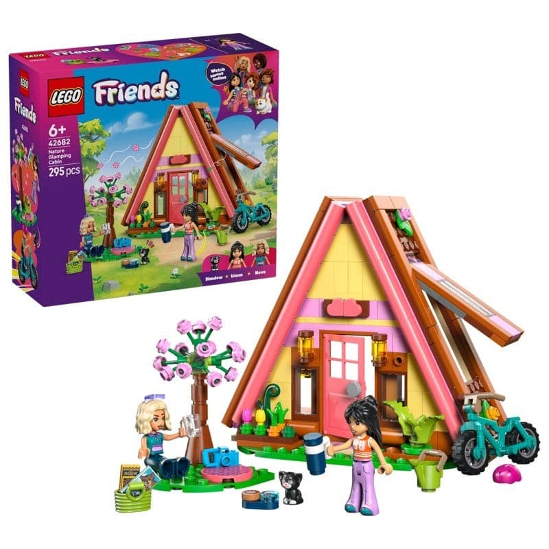 LEGO - CABANA DE GLAMPING NA NATUREZA 42682