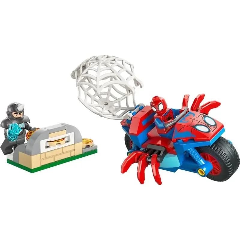 LEGO Marvel Spidey Na Sua Mota Contra Rhino - 11206