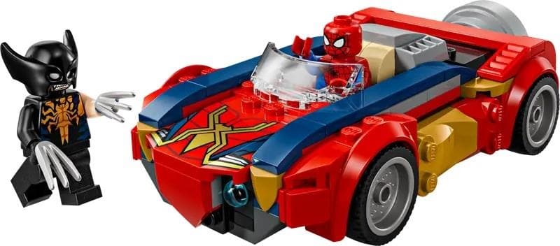 LEGO Marvel Super Heroes Carro do Spider-Man contra Wolverine Venomizado - 76336