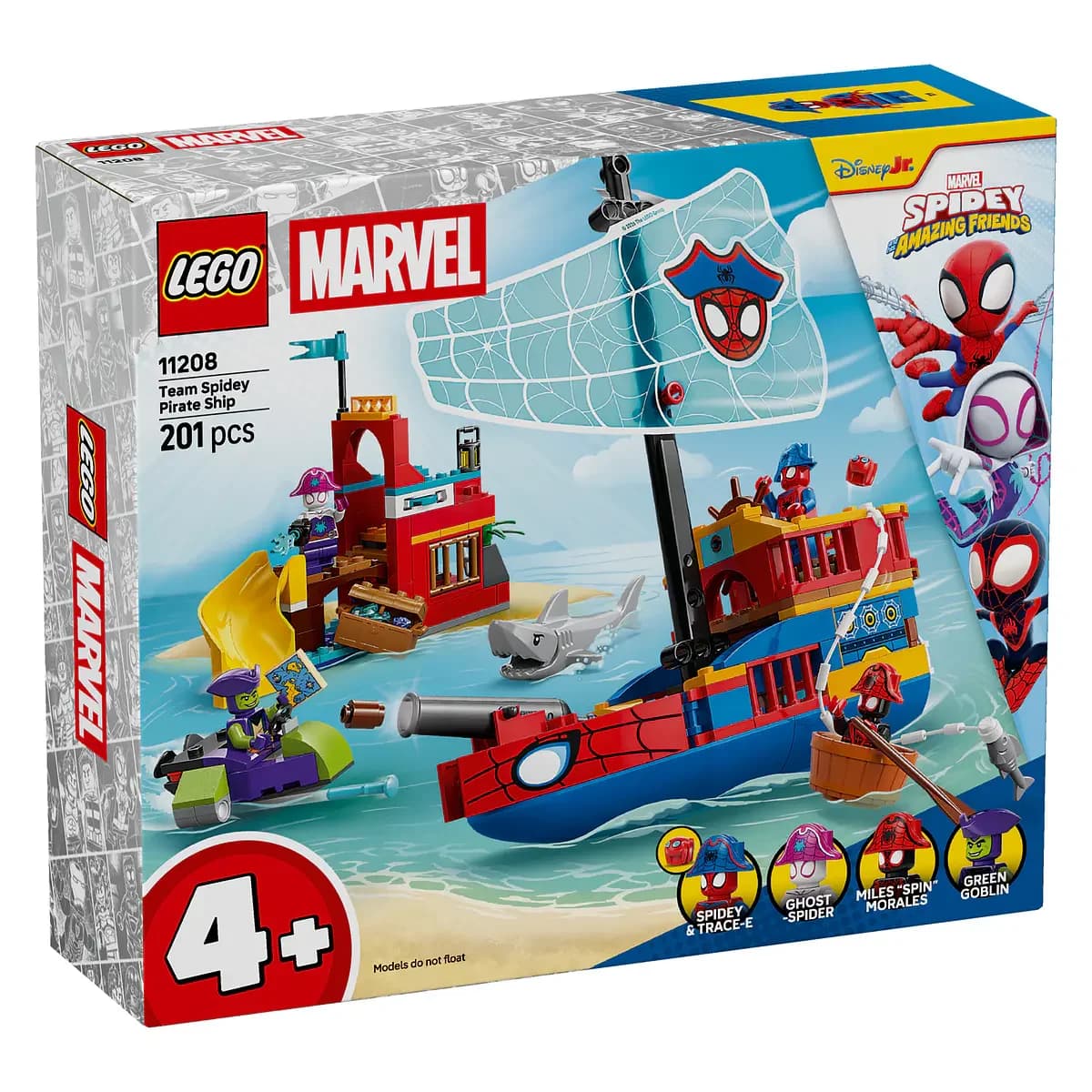 LEGO Marvel Spidey Pirate Ship - 11208