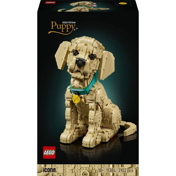 LEGO Icons Golden Retriever Cachorrinho - 11384