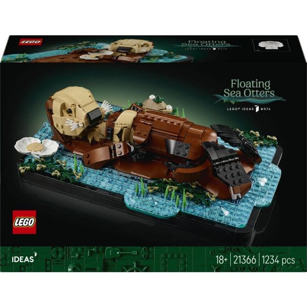 LEGO Ideas Lontras Marinhas Flutuantes - 21366