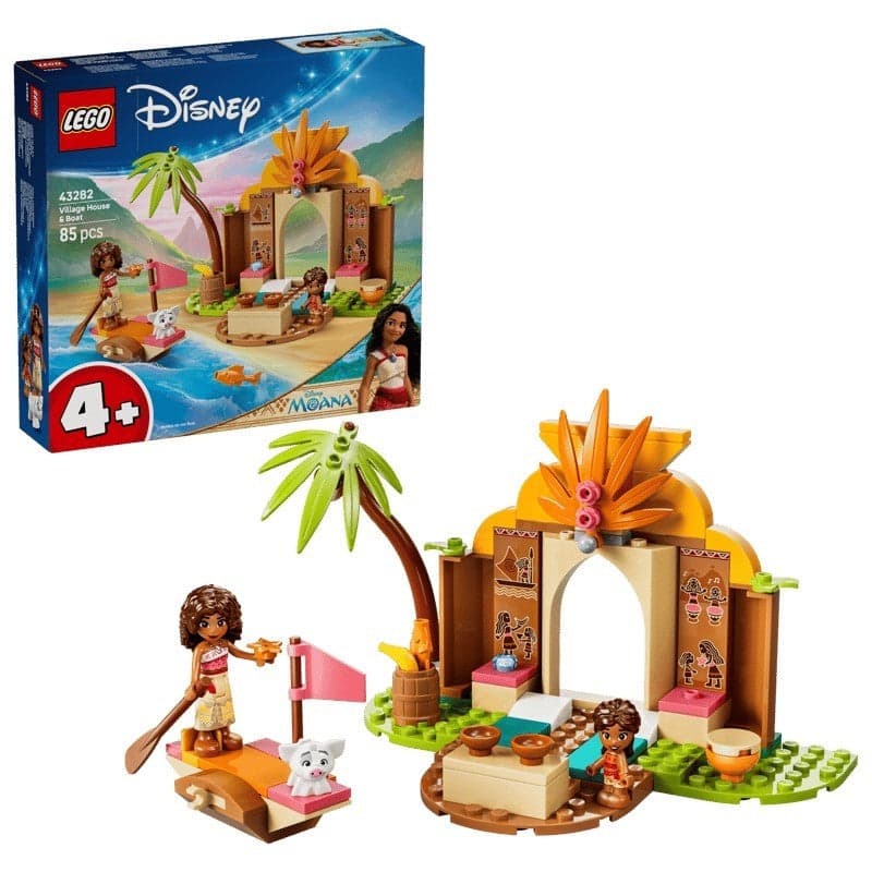 LEGO - CASA DA ALDEIA E BARCO 43282