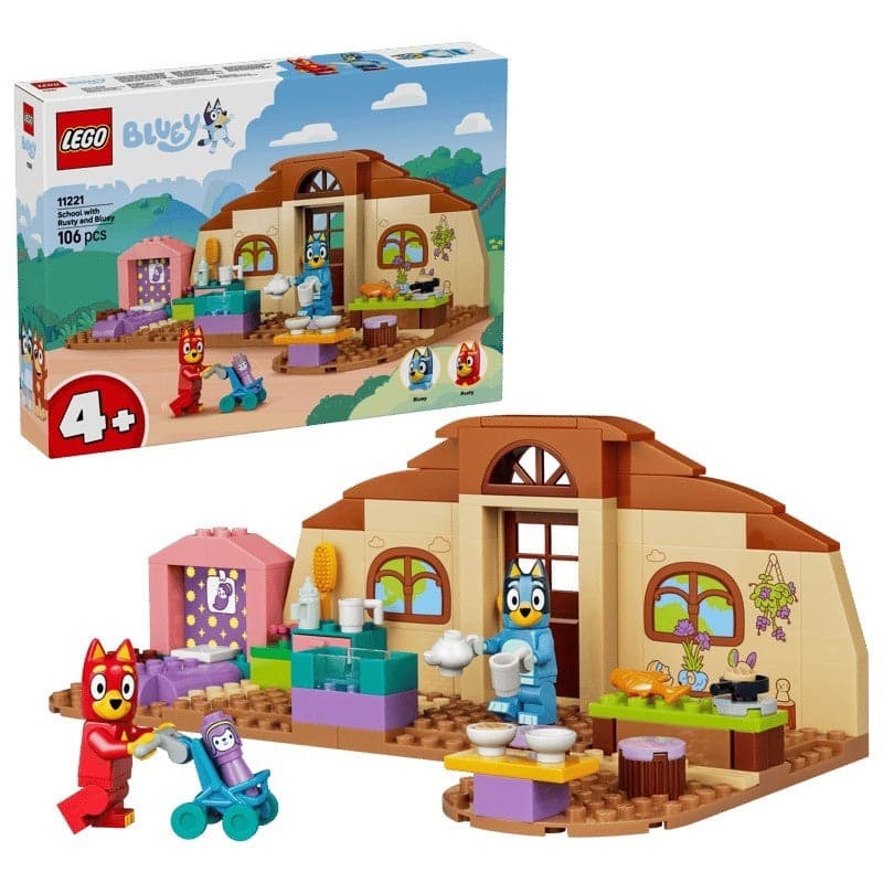 LEGO - ESCOLA COM O RUSTY E A BLUEY 11221
