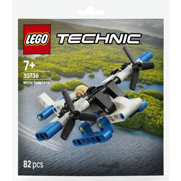 LEGO Technic Hidroavião Branco Seaplane - 30736