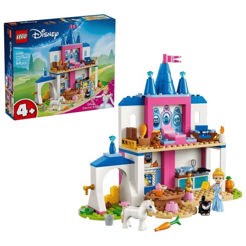 LEGO - CASTELO DOS AMIGOS ANIMAIS DA CINDERELA 43283
