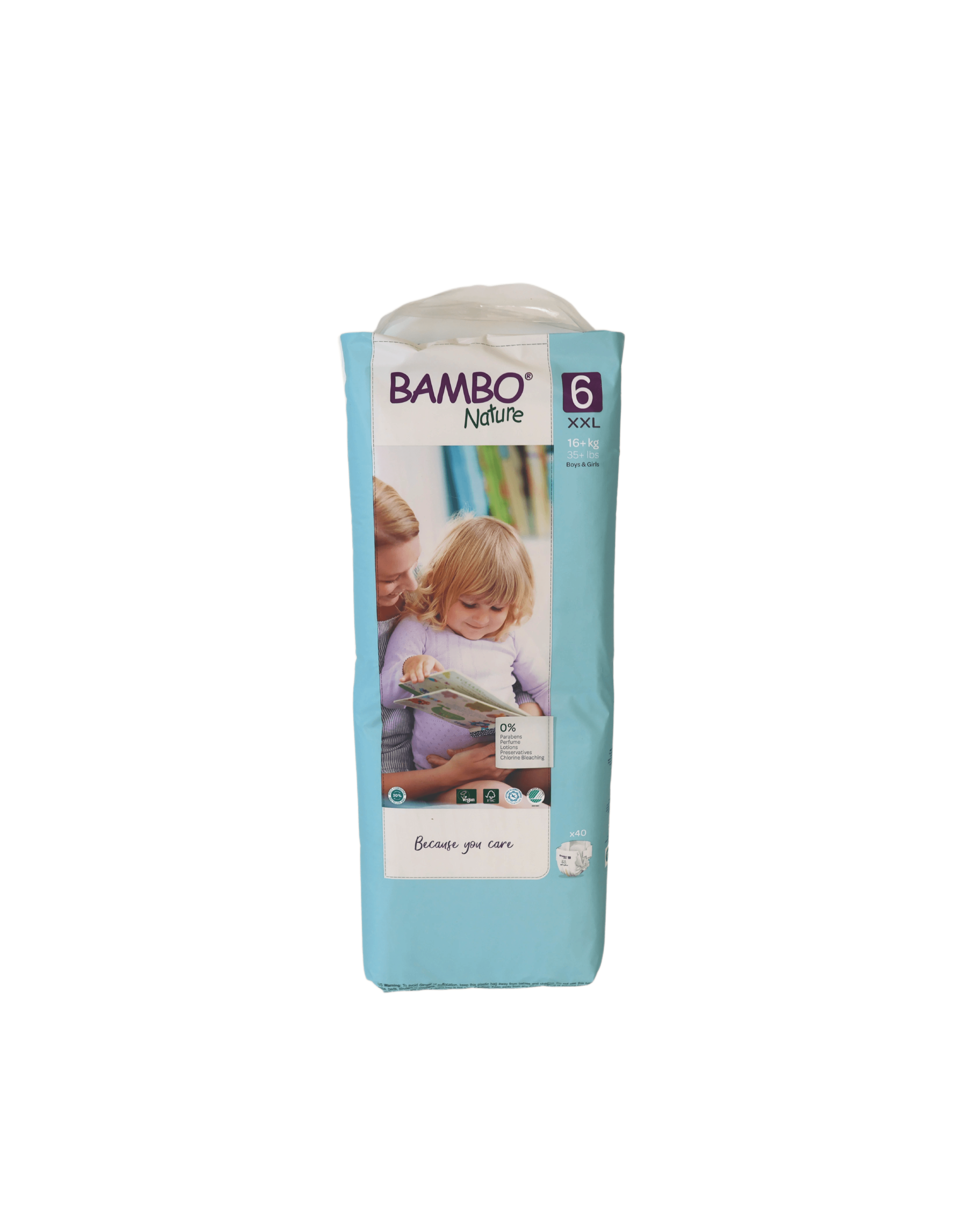 BAMBO NATURE FRALD 6-XXL 16KG+ X40