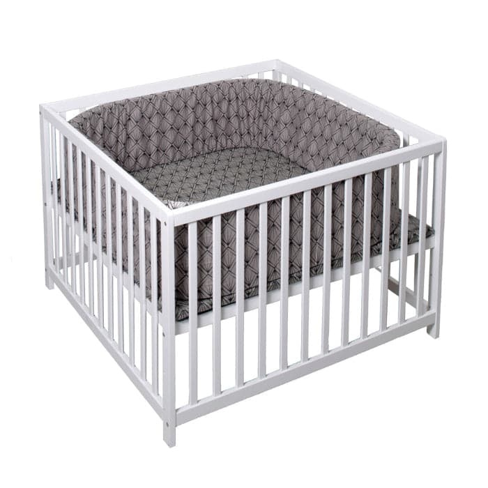 Parque BabyTrold Klavlegard 100x100cm White