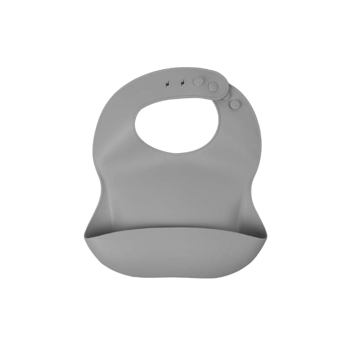 Babete de Silicone Markland Grey