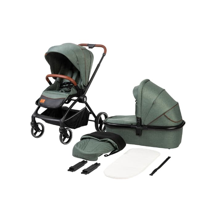 Carrinho de bebé 2in1 BabyTrold Alex Forest