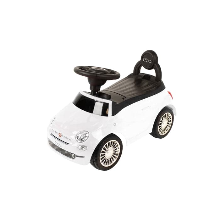 Carro BabyTrold Fiat 500 White