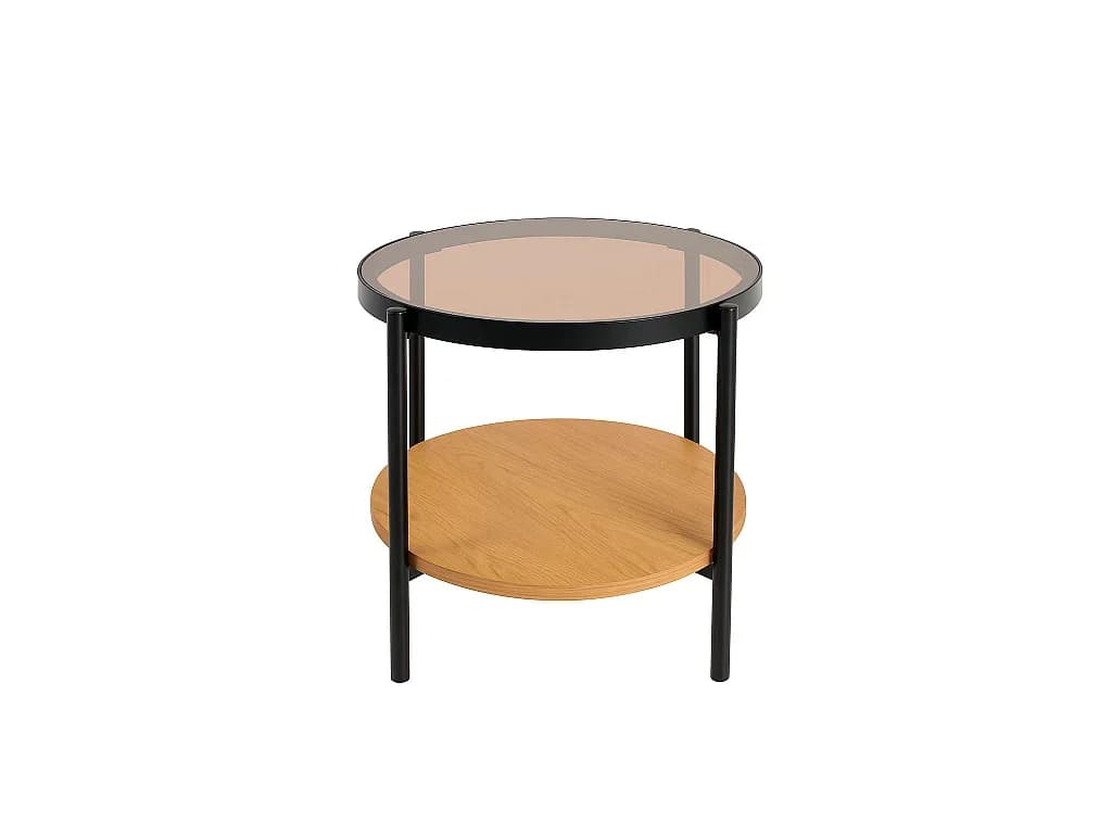 Mesa Lateral Hassel Ø48 CM Tawny