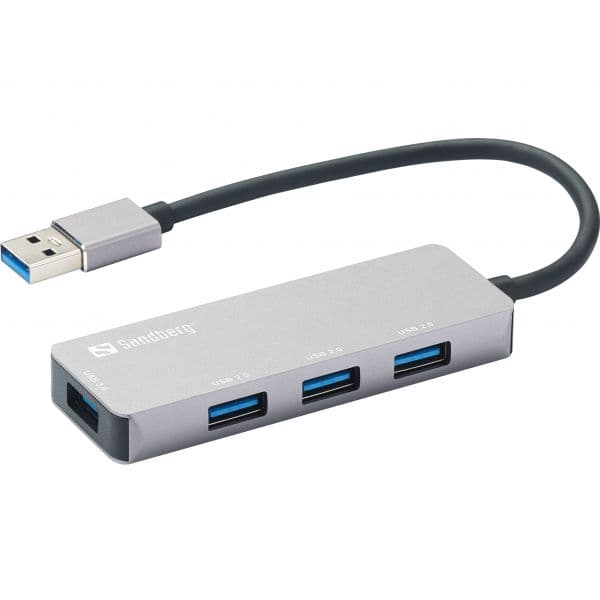 Sandberg 333-67 Hub USB-A 1x USB 3.0 + 3x USB 2.0