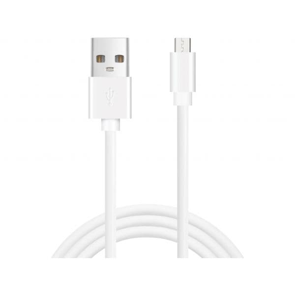 Sandberg Cabo MicroUSB Sincronização/Carregamento 1m Branco SAVER