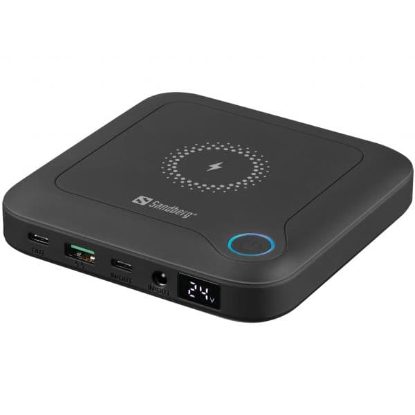 Powerbank Sandberg All-in-1 Laptop 24000mAh Black