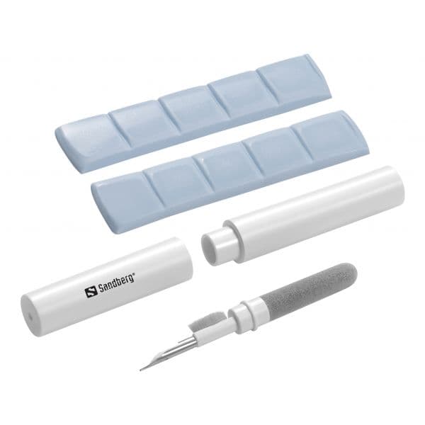 Sandberg 470-32 Kit de Limpeza para Auscultadores com Caneta de Limpeza