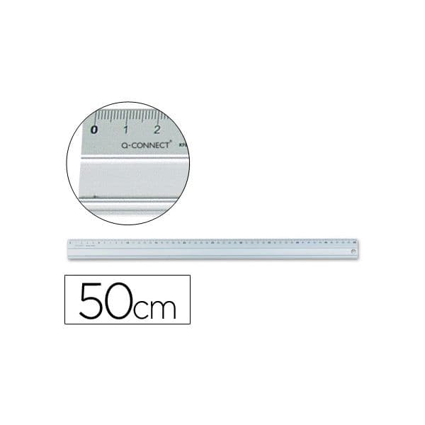Q-Connect Régua Alumínio 50cm - KF00288