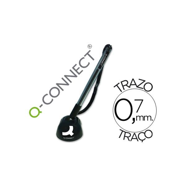 Q-Connect Esferográfica Extensível c/ Suporte - KF-00841