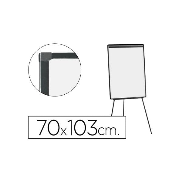 Q-Connect Quadro Branco Laminado 70x103cm c/ Tripé - KF04173