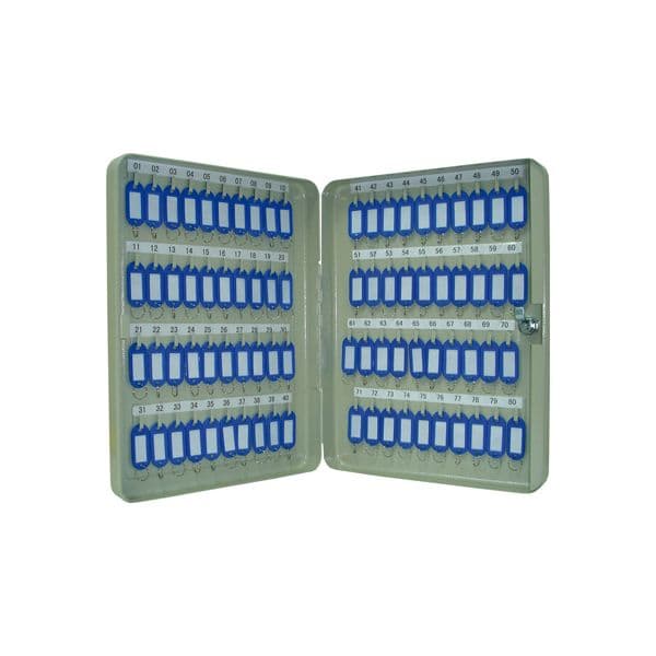 Q-Connect Armário Metálico p/ Porta-chaves 28x37x6cm - KF-04274