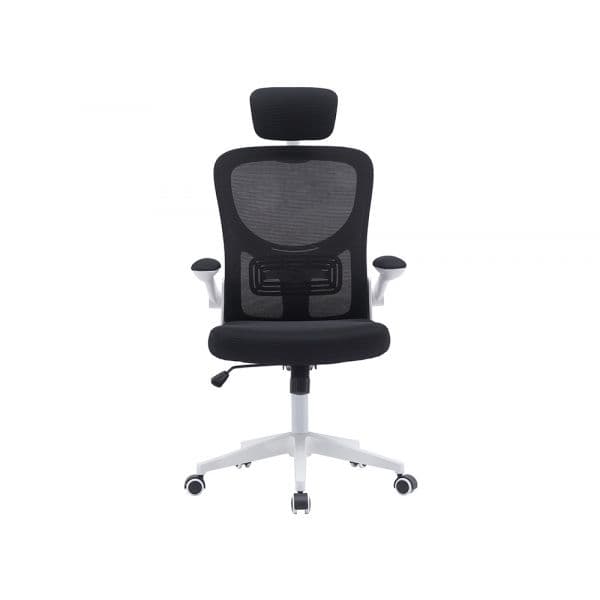 Q-Connect Cadeira Ergonómica Palermo Branco/Preto