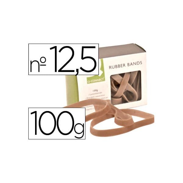 Q-Connect Pack Elásticos nº12,5 100g - KF10596