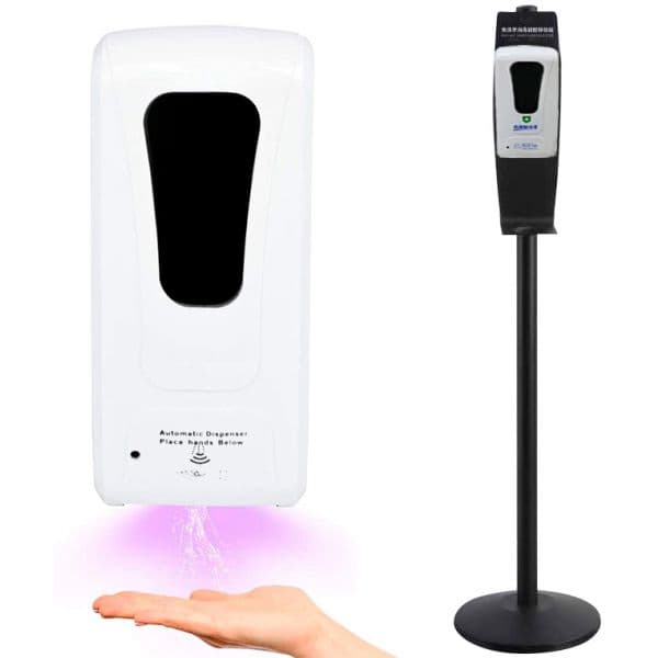 Q-connect Dispensador Higienico Automatico De Sabao Com Sensor E Suporte Metalico - KF10689