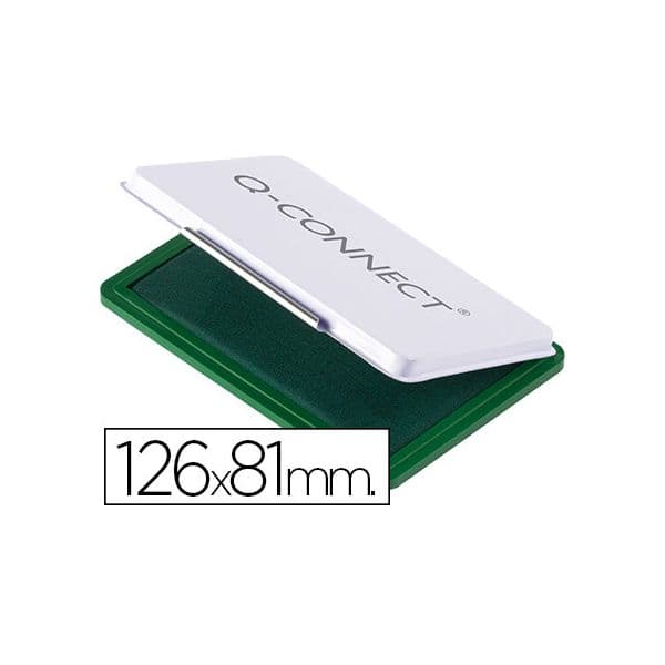 Q-Connect Almofada p/ Carimbo 126x81mm Verde - L150753